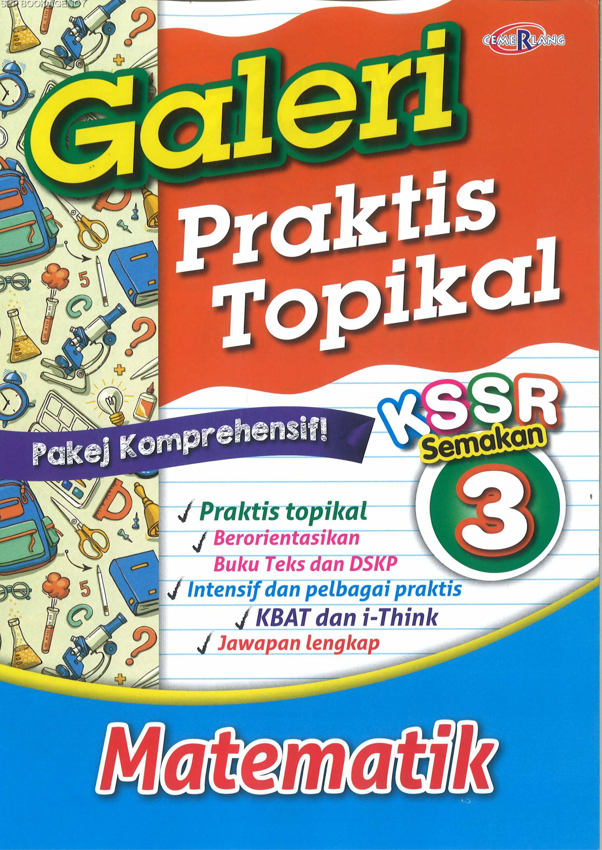 (CEMERLANG) GALERI PRAKTIS TOPIKAL KSSR MATEMATIK TAHUN 3