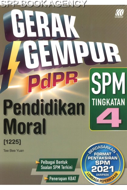 (SASBADI) GERAK GEMPUR PDPR SPM TINGKATAN 4 PENDIDIKAN MORAL