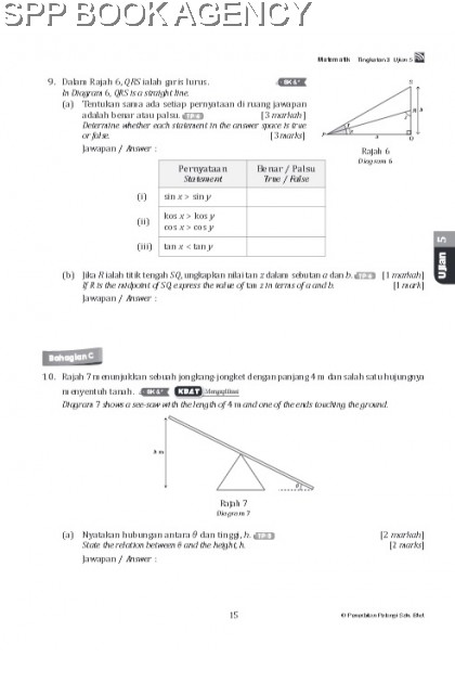 Pelangi Get Ready Pt3 Matematik Tingkatan 3