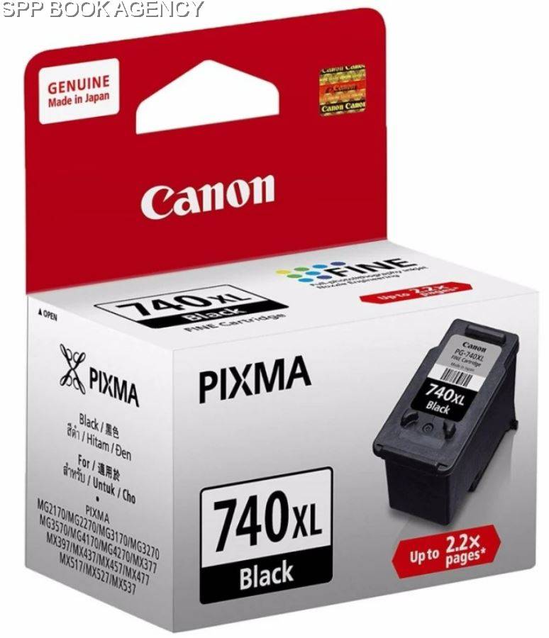 CANON PG 740 & 741 (XL) BLACK AND COLOUR CARTRIDGE FOR PRINTER MG2170
