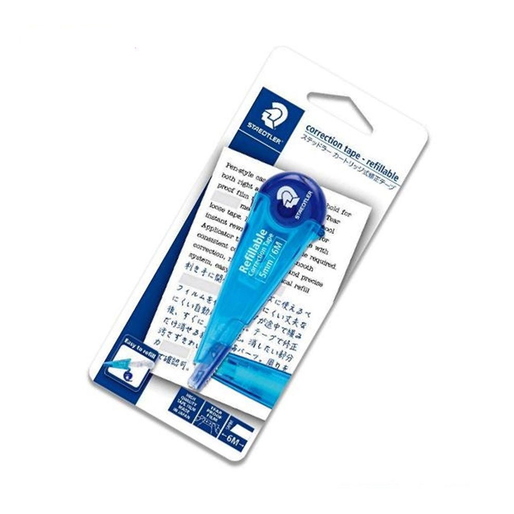 Staedtler Refillable Correction Tape Blue (5mm x 6m)